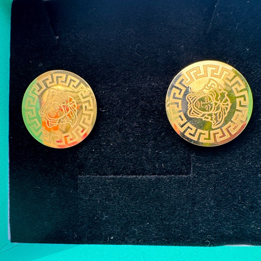 18K real gold Earrings